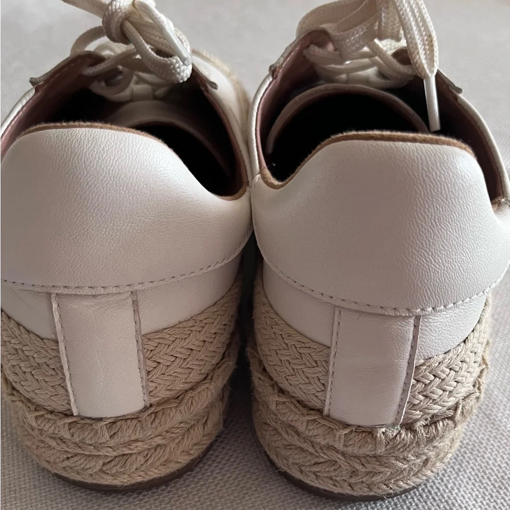 Linea Paolo Women's Selma White Platform Sneakers Size 10